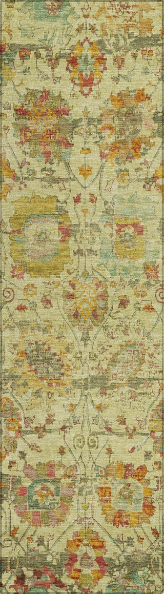 Piper Looms Chantille Global ACN1732 Gold Machine Washable Area Rug Runner Main Image