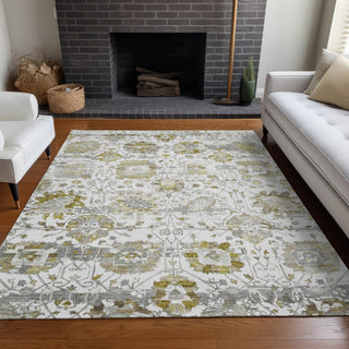 Piper Looms Chantille Global ACN1732 Linen Machine Washable Area Rug Lifestyle Image Feature