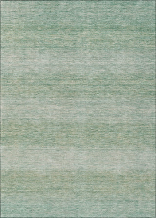 Piper Looms Chantille Stripe ACN1733 Aqua Machine Washable Area Rug main image