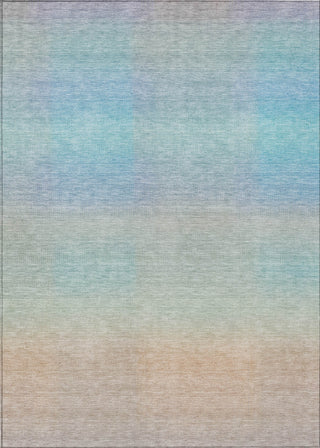 Piper Looms Chantille Squares ACN1735 Sky Machine Washable Area Rug main image