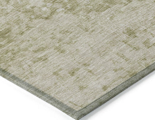 Piper Looms Chantille Modern ACN1737 Beige Machine Washable Area Rug Corner Image