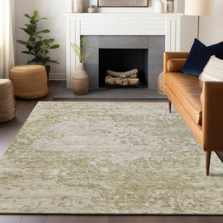 Piper Looms Chantille Modern ACN1737 Beige Machine Washable Area Rug Lifestyle Image Feature