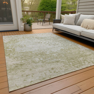 Piper Looms Chantille Modern ACN1737 Beige Machine Washable Area Rug Outdoor Lifestyle Image Feature