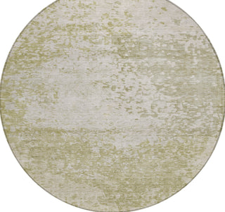 Piper Looms Chantille Modern ACN1737 Beige Machine Washable Area Rug Round Main Image