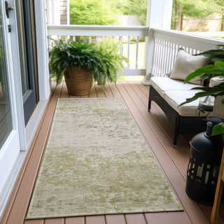 Piper Looms Chantille Modern ACN1737 Beige Machine Washable Area Rug Runner Outdoor Lifestyle Image Feature