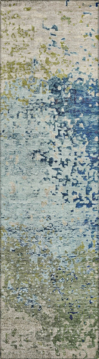 Piper Looms Chantille Modern ACN1737 Blue Machine Washable Area Rug Runner Main Image