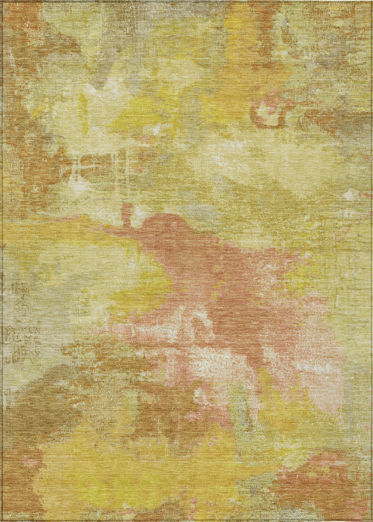 Piper Looms Chantille Modern ACN1738 Aloe Machine Washable Area Rug main image