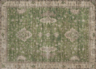 Piper Looms Chantille Border ACN1739 Aloe Machine Washable Area Rug Scatter Main Image