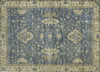 Piper Looms Chantille Border ACN1739 Blue Machine Washable Area Rug Scatter Main Image