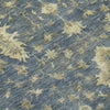Piper Looms Chantille Border ACN1739 Blue Machine Washable Area Rug Swatch Image