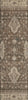 Piper Looms Chantille Border ACN1739 Brown Machine Washable Area Rug Runner Main Image