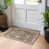 Piper Looms Chantille Border ACN1739 Brown Machine Washable Area Rug Scatter Lifestyle Image Feature
