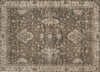 Piper Looms Chantille Border ACN1739 Brown Machine Washable Area Rug Scatter Main Image