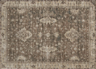 Piper Looms Chantille Border ACN1739 Brown Machine Washable Area Rug Scatter Main Image