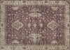 Piper Looms Chantille Border ACN1739 Burgundy Machine Washable Area Rug Scatter Main Image