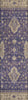 Piper Looms Chantille Border ACN1739 Purple Machine Washable Area Rug Runner Main Image