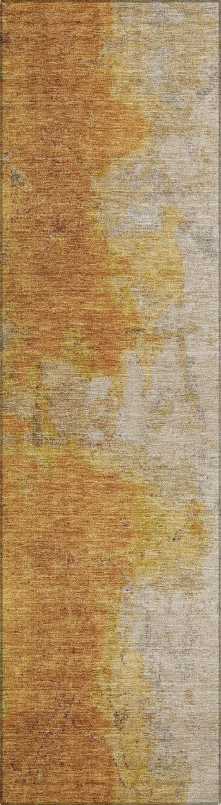 Piper Looms Chantille Modern ACN1741 Copper Machine Washable Area Rug Runner Main Image