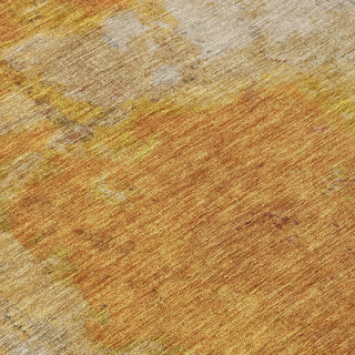 Piper Looms Chantille Modern ACN1741 Copper Machine Washable Area Rug Swatch Image