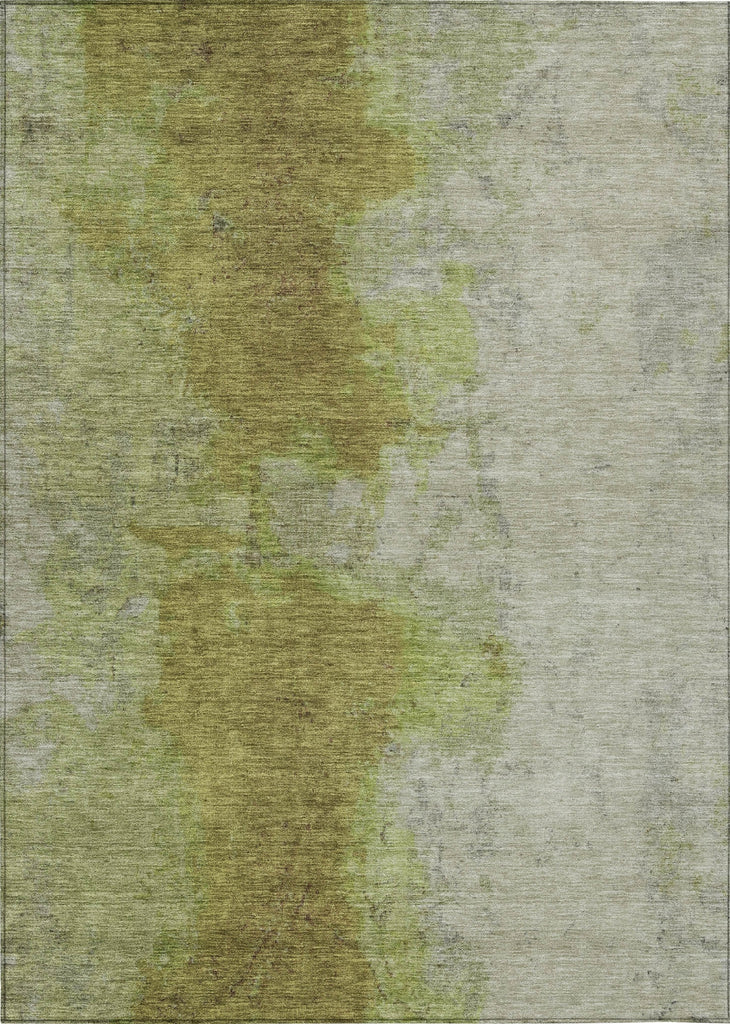 Piper Looms Chantille Modern ACN1741 Olive Machine Washable Area Rug main image