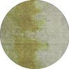 Piper Looms Chantille Modern ACN1741 Olive Machine Washable Area Rug Round Main Image