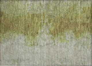 Piper Looms Chantille Modern ACN1741 Olive Machine Washable Area Rug Scatter Main Image