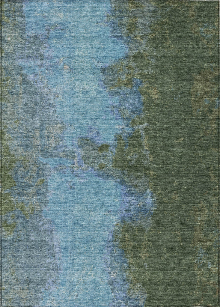 Piper Looms Chantille Modern ACN1742 Cactus Machine Washable Area Rug main image