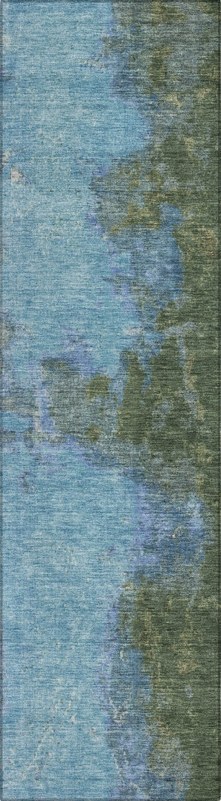 Piper Looms Chantille Modern ACN1742 Cactus Machine Washable Area Rug Runner Main Image