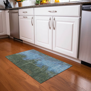 Piper Looms Chantille Modern ACN1742 Cactus Machine Washable Area Rug Scatter Lifestyle Image Feature
