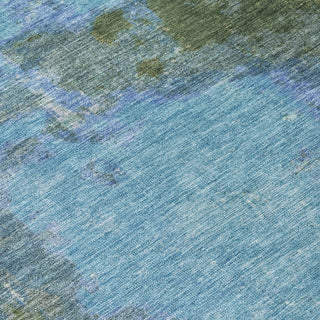 Piper Looms Chantille Modern ACN1742 Cactus Machine Washable Area Rug Swatch Image