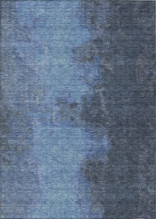 Piper Looms Chantille Modern ACN1742 Navy Machine Washable Area Rug main image