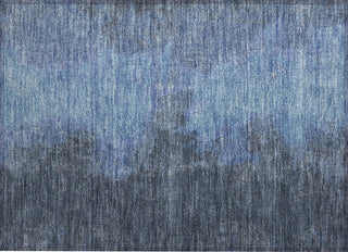 Piper Looms Chantille Modern ACN1742 Navy Machine Washable Area Rug Scatter Main Image