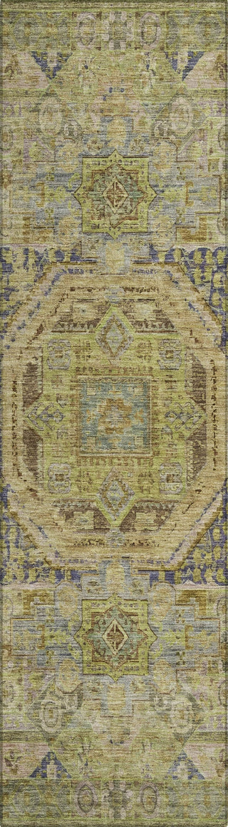Piper Looms Chantille Global ACN1743 Aloe Machine Washable Area Rug Runner Main Image