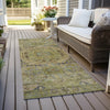 Piper Looms Chantille Global ACN1743 Aloe Machine Washable Area Rug Runner Outdoor Lifestyle Image Feature
