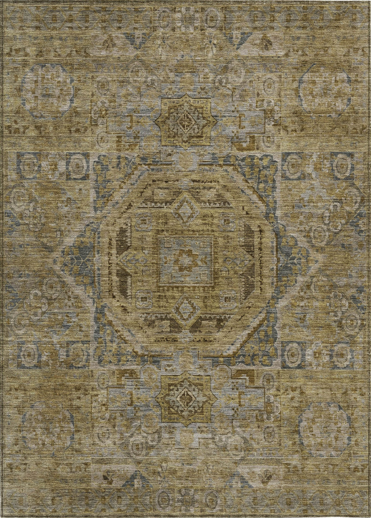 Piper Looms Chantille Global ACN1743 Brown Machine Washable Area Rug main image