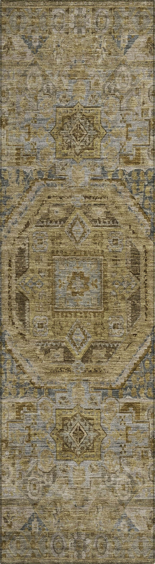 Piper Looms Chantille Global ACN1743 Brown Machine Washable Area Rug Runner Main Image