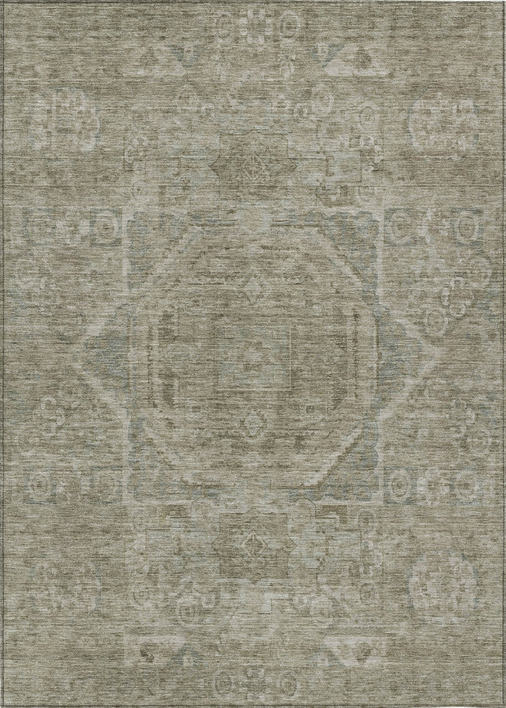 Piper Looms Chantille Global ACN1743 Gray Machine Washable Area Rug main image