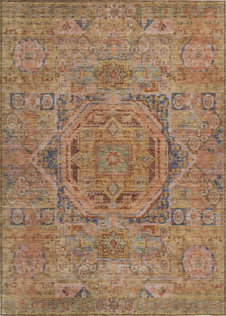 Piper Looms Chantille Global ACN1743 Paprika Machine Washable Area Rug main image