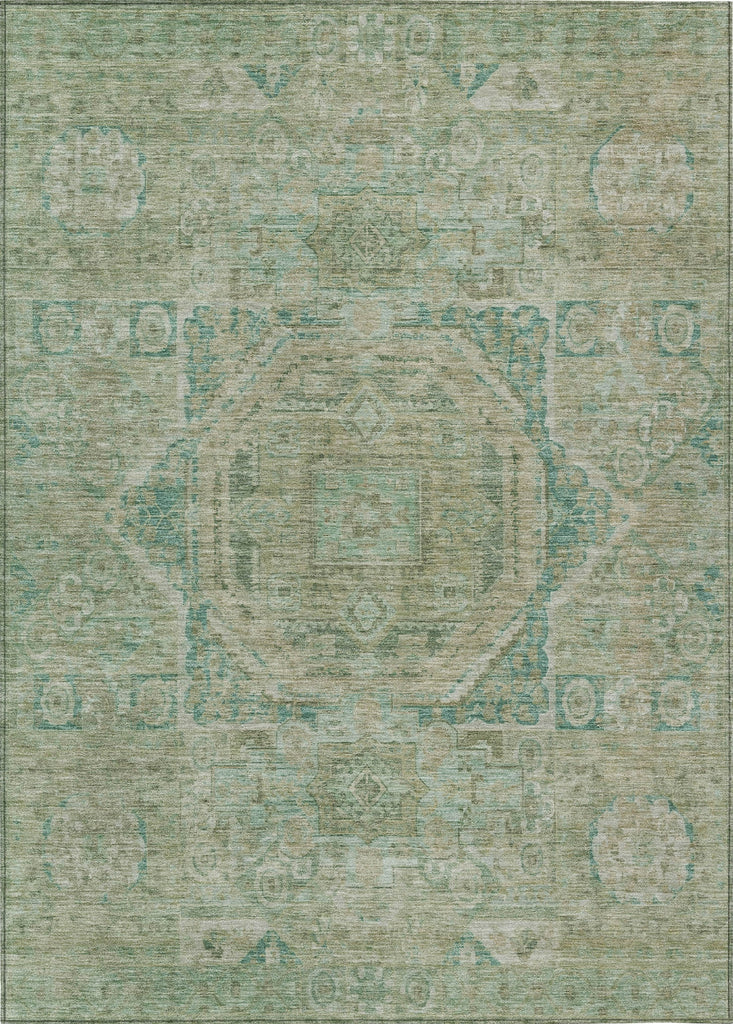 Piper Looms Chantille Global ACN1743 Sage Machine Washable Area Rug main image