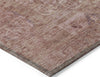 Piper Looms Chantille Global ACN1743 Salmon Machine Washable Area Rug Corner Image