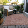 Piper Looms Chantille Global ACN1743 Salmon Machine Washable Area Rug Outdoor Lifestyle Image Feature