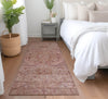 Piper Looms Chantille Global ACN1743 Salmon Machine Washable Area Rug Runner Lifestyle Image Feature