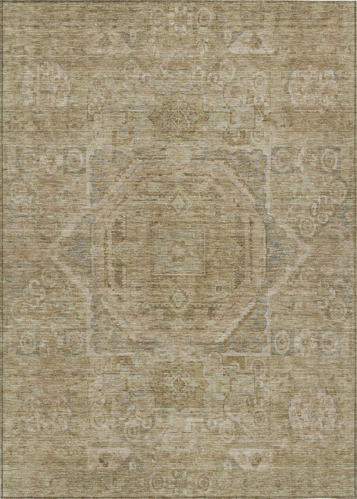 Piper Looms Chantille Global ACN1743 Tan Machine Washable Area Rug main image