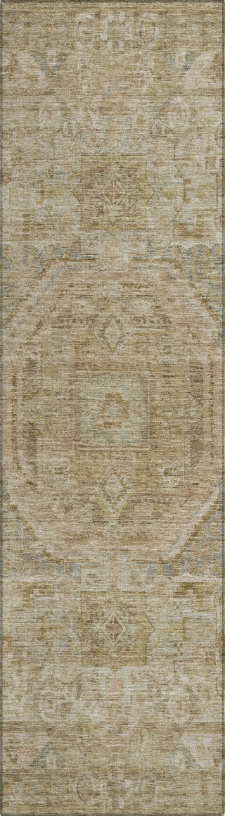 Piper Looms Chantille Global ACN1743 Tan Machine Washable Area Rug Runner Main Image