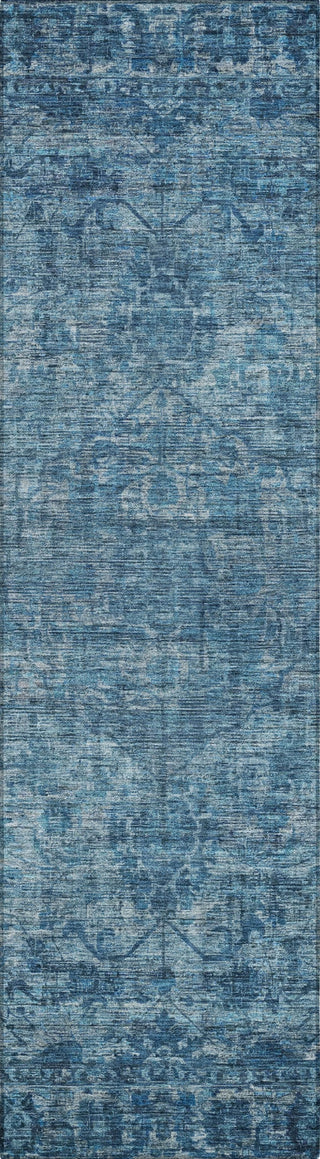 Piper Looms Chantille Global ACN1744 Blue Machine Washable Area Rug Runner Main Image