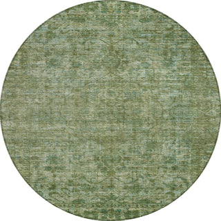 Piper Looms Chantille Global ACN1744 Olive Machine Washable Area Rug Round Main Image