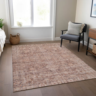 Piper Looms Chantille Global ACN1744 Paprika Machine Washable Area Rug Lifestyle Image Feature