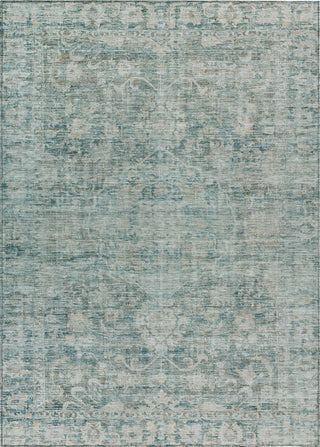 Piper Looms Chantille Global ACN1744 Teal Machine Washable Area Rug main image