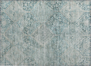 Piper Looms Chantille Geometric ACN1745 Blue Machine Washable Area Rug Scatter Main Image
