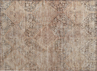 Piper Looms Chantille Geometric ACN1745 Copper Machine Washable Area Rug Scatter Main Image