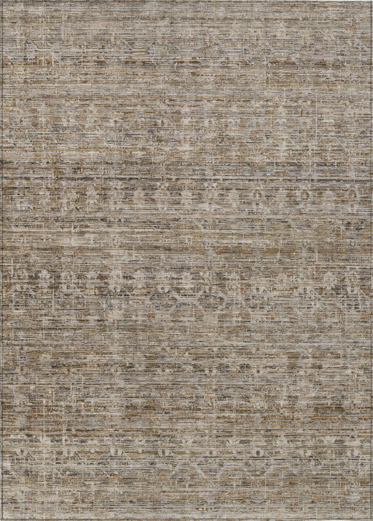 Piper Looms Chantille Stripe ACN1746 Brown Machine Washable Area Rug main image